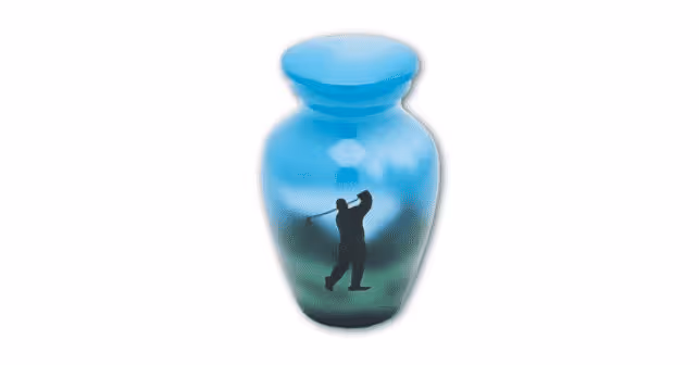 Golfer Keepsake Urn