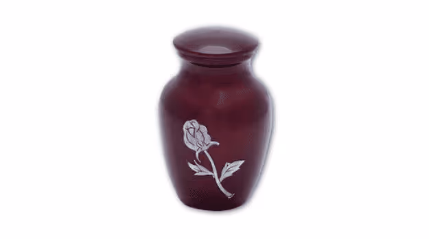 Mother of Pearl - Single Rose - Keepsake Urn