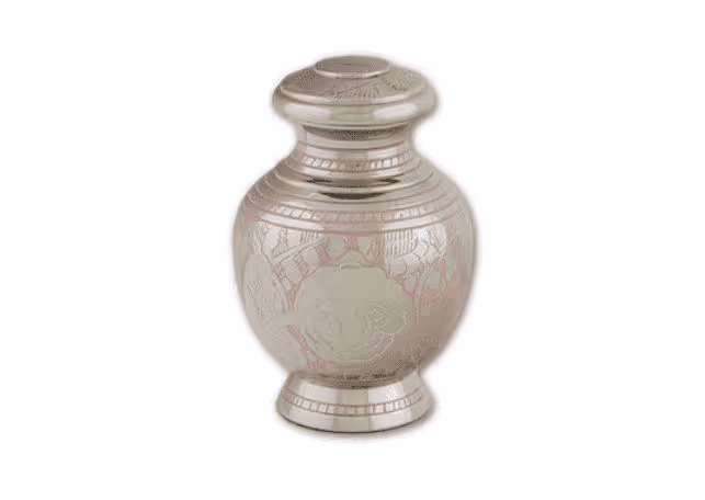 Pink Rose Keepsake Urn